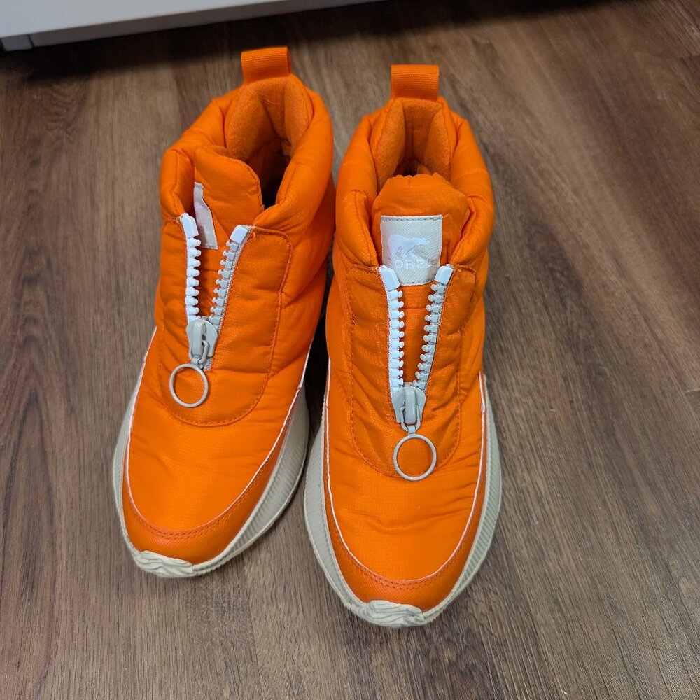 Sorel Out N About Puffer Boot Orange 8